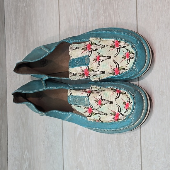 Ariat Womens Boho HOBO Loafer Slip on shoes sz 11B - Picture 2 of 10